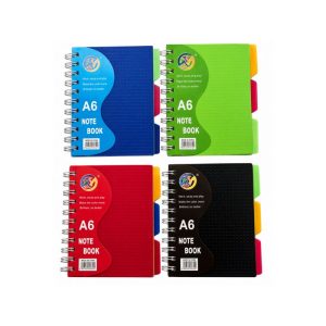 CATEDRA MINI NOTE BOOK 3 DIV. 4.5X5.75” REF: AQCBA 1077