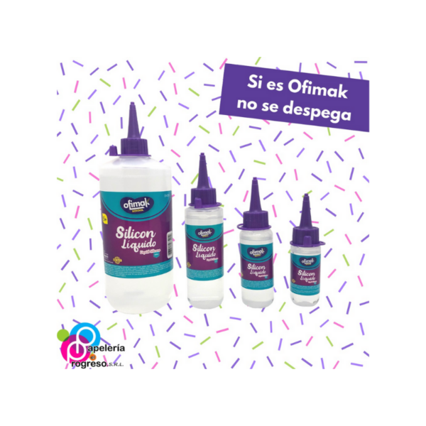 SILICON LIQUIDO OFIMAK 30ML - 500ML