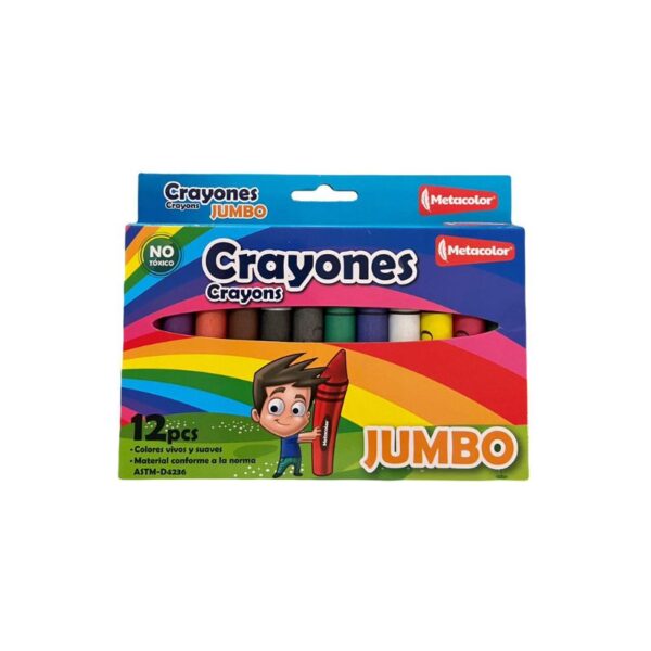 CRAYONES METACOLOR JUMBO 6/1 - JUMBO 8/1 - JUMBO 12/1