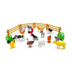 ANIMALES PARA MAQUETAS 22PZS LA GRANJA REF: A204039