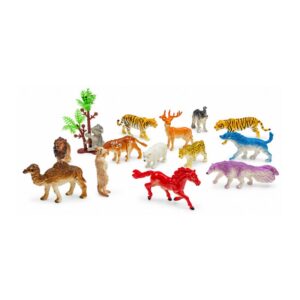 ANIMALES PARA MAQUETAS 16PZS SABANA REF: A204045